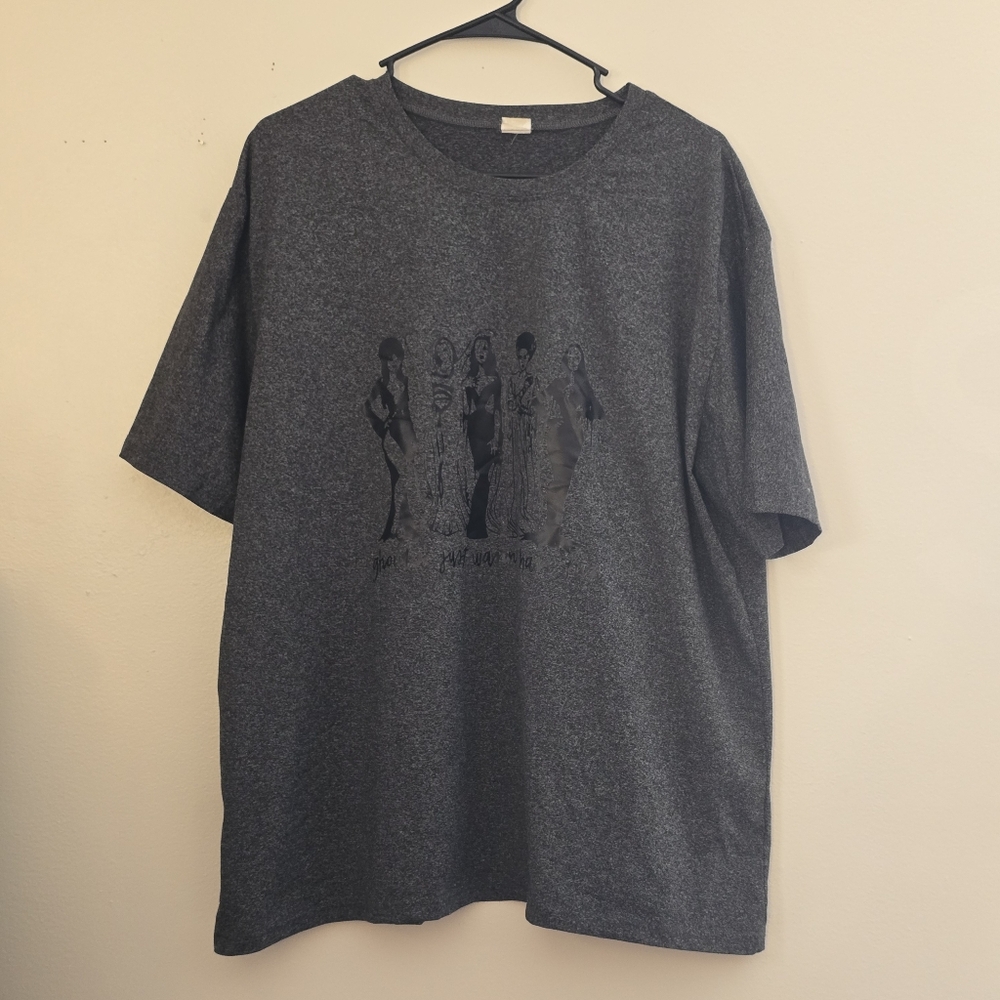 Women's 2XL Dark Gray Graphic Tee